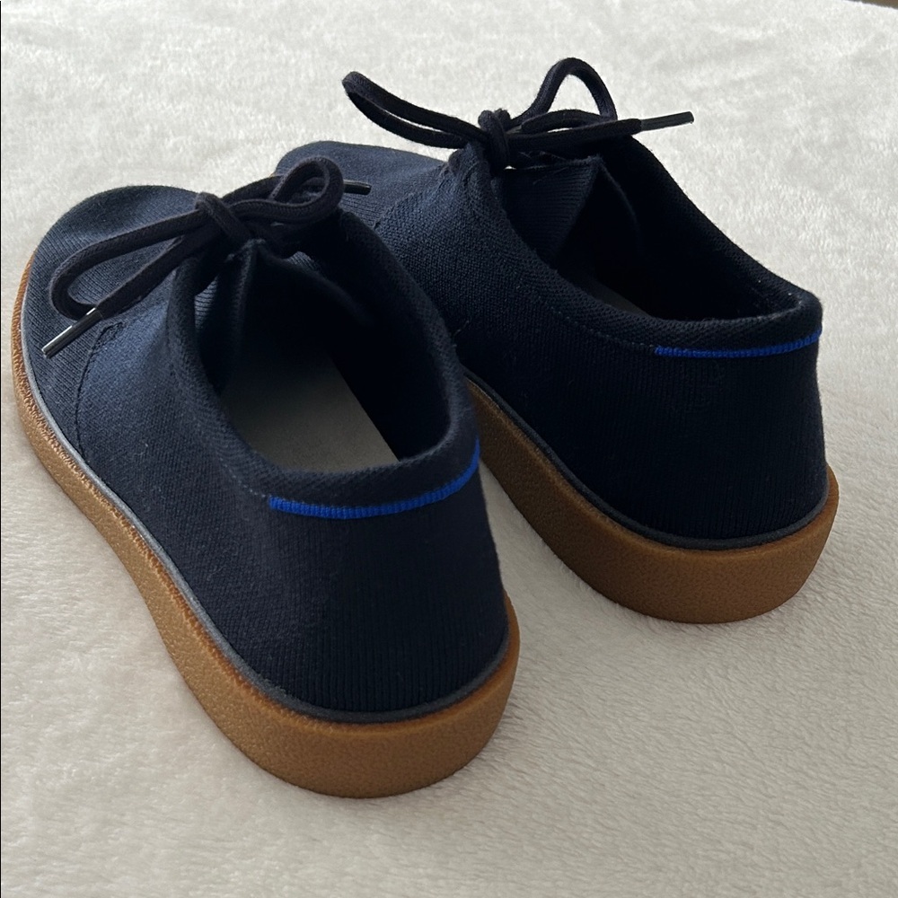 Rothy's Navy Canvas Lace-Up Sneakers with Gum Sole. Size 11.New - Picture 6 of 10